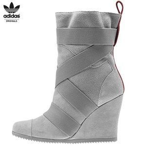 adidas wedge boots